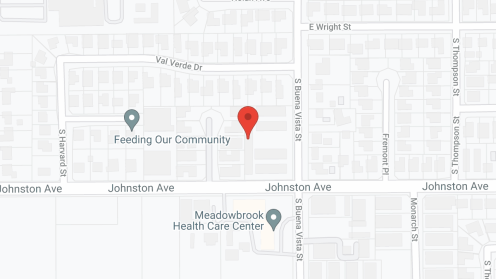 Map of the neighborhood around Catalina Garden Senior Apartments