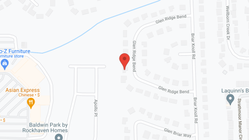 Map of the neighborhood around Glennie's Personal Care Home