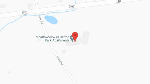Map of the neighborhood around MeadowView at Clifton Park