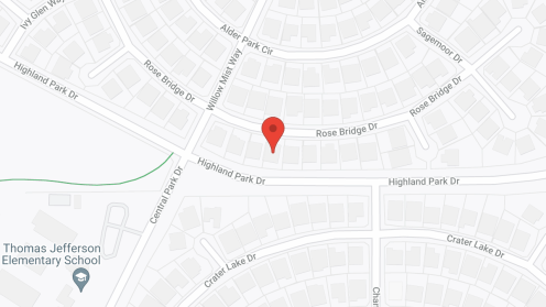 Map of the neighborhood around Rosepointe Care Home