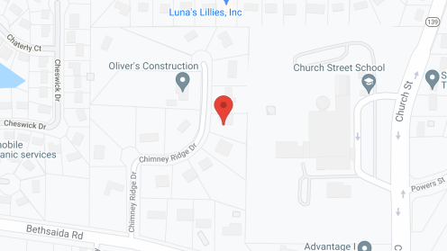 Map of the neighborhood around James and James Home Care LLC