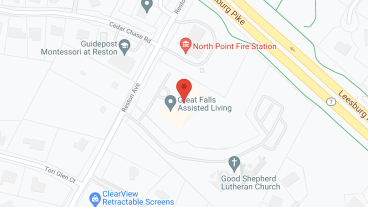 Great Falls Assisted Living in google map