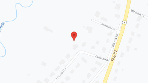 Map of the neighborhood around Columbia Care Home