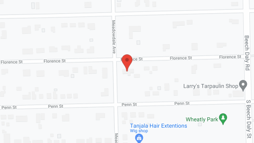 Map of the neighborhood around Essix Place