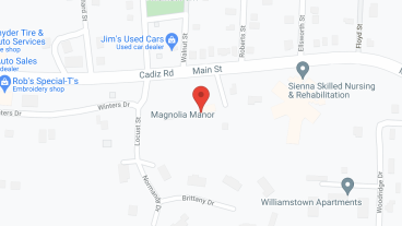 Magnolia Manor in google map