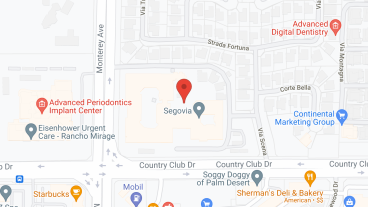 Segovia at Palm Desert in google map
