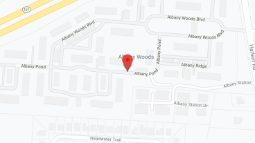 Albany Woods in google map