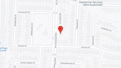 Map of the neighborhood around Kindred Kare