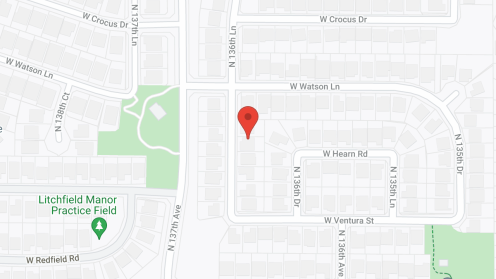 Map of the neighborhood around Mila's Senior Care Home
