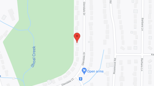 Map of the neighborhood around Usher Residential and Community Services, Inc