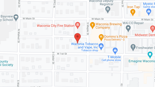 Map of the neighborhood around Maplecrest Commons