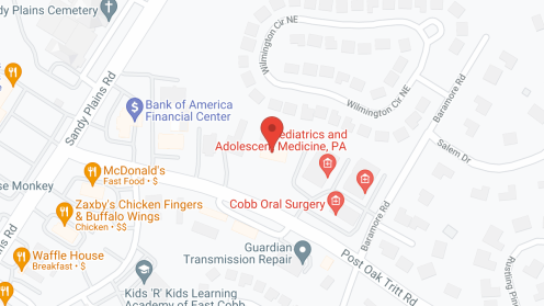 Map of the neighborhood around Golden Rose