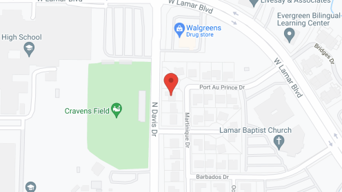 Map of the neighborhood around The Guardian