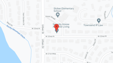Serenity House Assisted Living Applewood in google map