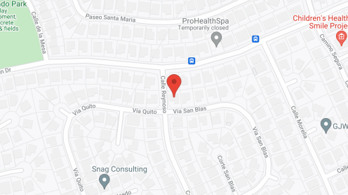 Map of the neighborhood around Valle Verde Care Home III