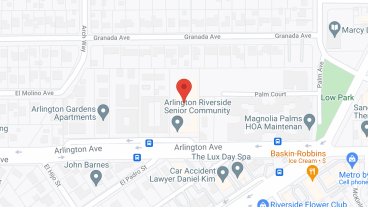 Arlington Riverside Senior Community in google map