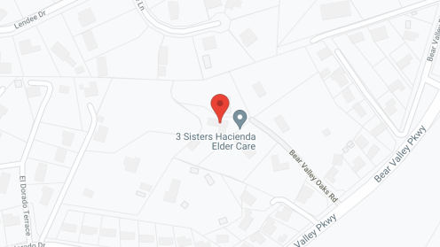 Map of the neighborhood around 3 Sisters Hacienda