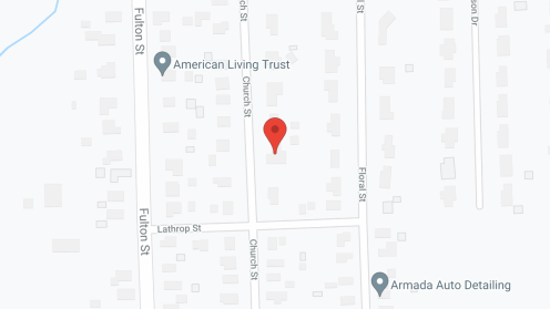 Map of the neighborhood around Griffith Adult Foster Care
