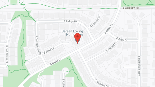 Map of the neighborhood around Berean Loving Home Care