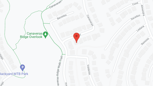 Map of the neighborhood around Casa Del Lago