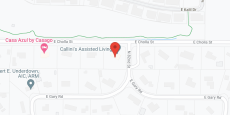 Calini's Assisted Living in google map
