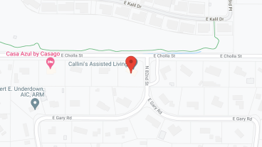 Calini's Assisted Living in google map