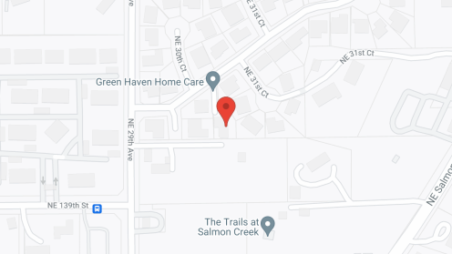 Map of the neighborhood around Green Haven