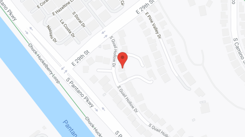Map of the neighborhood around Grace Home I