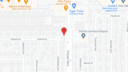 Map of the neighborhood around Jennae Crest