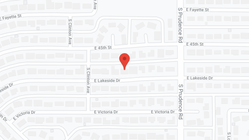 Map of the neighborhood around Elder Care and More II