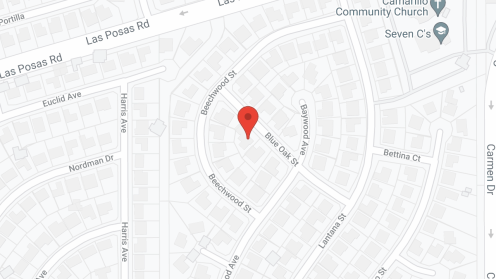 Map of the neighborhood around Ocean Breeze Estates