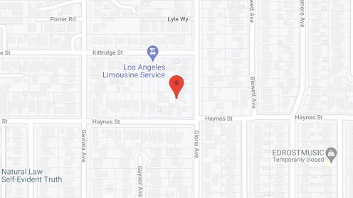 Map of the neighborhood around Hilltop Haven