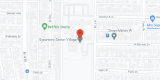 Sycamore Senior Village in google map