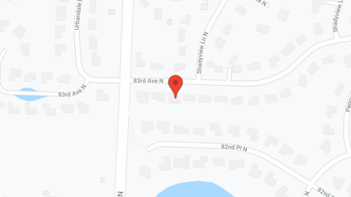 Map of the neighborhood around Solbakken, Inc