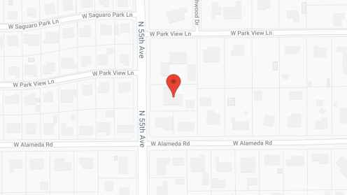Map of the neighborhood around Goldwater Assisted Living