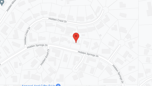 Map of the neighborhood around Villa Alegre