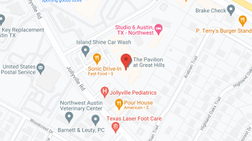 Pavilion at Great Hills in google map