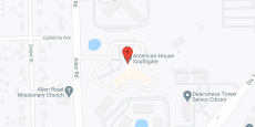 American House Southgate Senior Living in google map