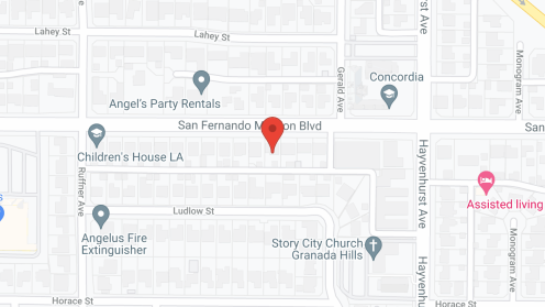 Map of the neighborhood around Zion Residential Care Inc