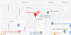Villages of Lake Highlands in google map
