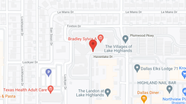 Villages of Lake Highlands in google map