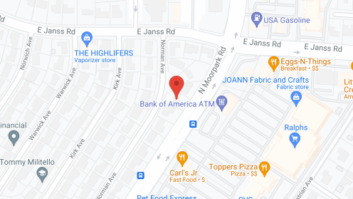 Map of the neighborhood around Sunshine Health Place