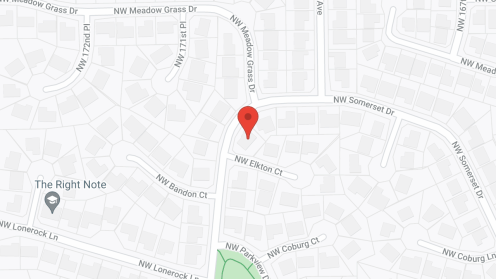 Map of the neighborhood around Tender Touch Adult Care