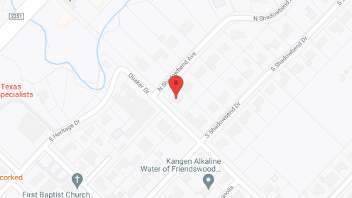 Map of the neighborhood around Above and Beyond
