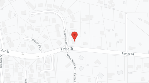 Map of the neighborhood around Vista Sunrise Eldercare