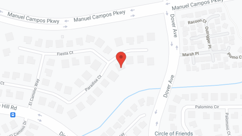 Map of the neighborhood around Fairview Comfort Home