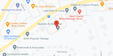 The Quarters at Des Peres in google map