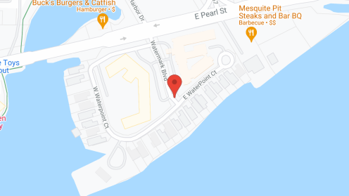 Map of the neighborhood around Waterview The Cove Assisted Living and Memory Care