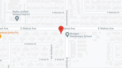 Map of the neighborhood around Walnut Senior Home