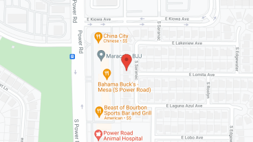 Desert Oasis at Superstition in google map
